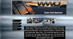 Desktop Screenshot of fishtaylorparkreservoir.com